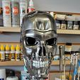 Crâne de Terminator T-800 mobile