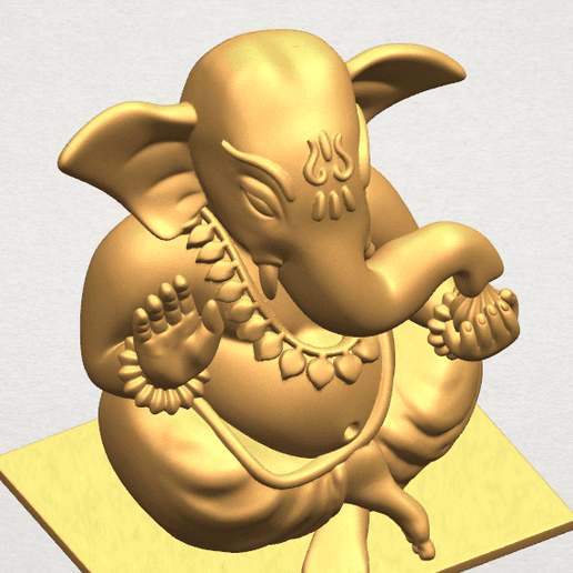 TDA0556 Ganesha A08.png Free 3D file Ganesha 02・3D printable model to download, GeorgesNikkei