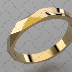 AV1-1.png STL file Fine Jewelry, Modern Ring 025・3D print model to download