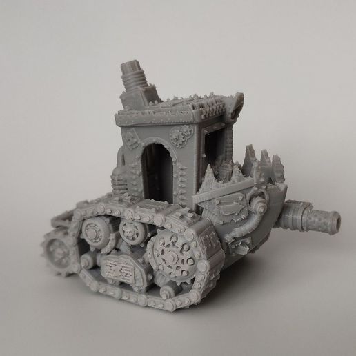 FinishedPrintLootedBenchy03.jpg Разграбленный гоблинский танк Бенчи