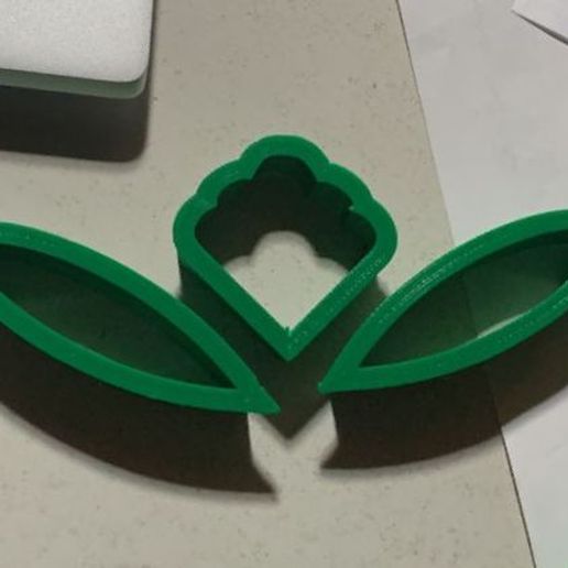 set cookie cutters flower - cookie cutters flower 3D model