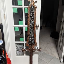 PXL_20220408_034618099.jpg 3D file Great Unclean One GreatSword・Design to download and 3D print