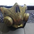 covid Maske Mortal Kombat Skorpion 11 MK, 3DLASER