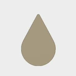 Capture.JPG Archivo STL gratis Decoración de gotas de lluvia・Plan para descargar y imprimir en 3D