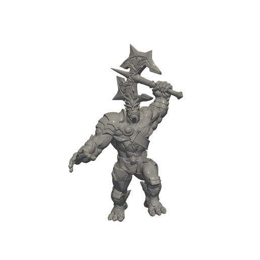 🎲 Black Fury・ STL File for 3D printing・Cults