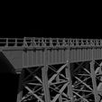 9.jpg Model bridge, H0 scale trains, reproduction of the Polvorilla viaduct, of the Tren a las Nubes railway line in Argentina, File STL-OBJ for 3D Printer