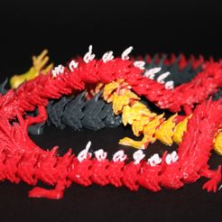 IMG_2959.jpg vowels for articulated and modular dragon / (without support) / STL