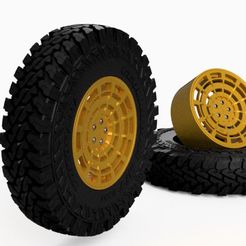 Capturar3.jpg RADI8 Roue et pneu tout-terrain POUR KIT DE MODELES 1/24 - 1/25.