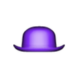 1146fc4a7792ead8b3b957f67fb3467b.stl Chapeau Melon / Bowler hat