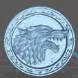 Stark-wolf.jpg ASOIAF-Münzpaket 1