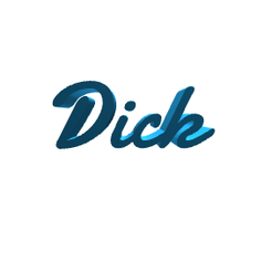 Dick.png Fichier STL Dick・Plan pour impression 3D à télécharger