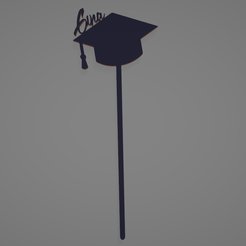 graduaciongina.png Graduation topper Gina