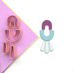 diciembre-Zoom-x-3.png Geo12023 : Fichier .STL imprimable en 3D pour découpeur d'argile polymère en 5 tailles, version 3, modèle géométrique pour imprimante 3D
