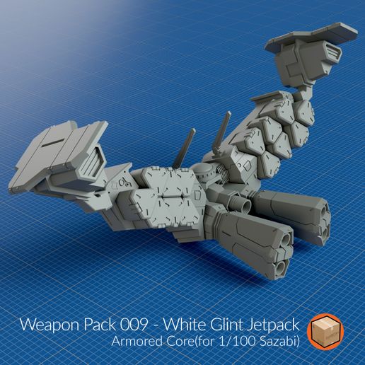 Weapon Pack 009 3D model