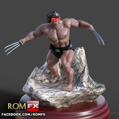 wolverine weapon x impressao00.jpg Archivo 3D Arma de Lobezno X - Figura Imprimible 3D・Modelo de impresora 3D para descargar
