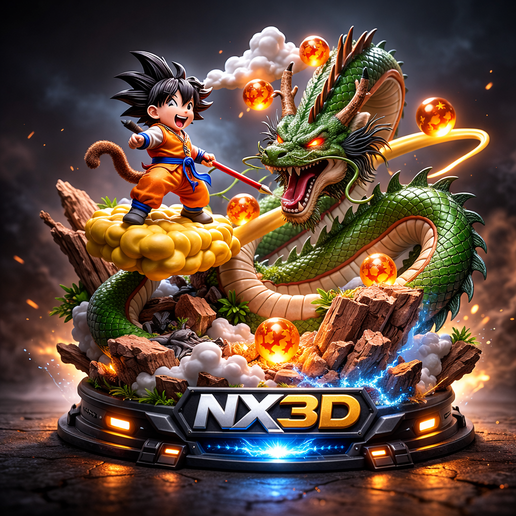 Dragon Warrior Cloud Diorama