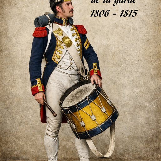Soldier of the empire no. 24: the drummer of the grenadiers of the imperial guard