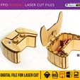 cajaplay1.jpg Caja de madera en forma de control de videojuegos, archivos corte láser para dulces regalos, box, svg, eps, pdf, dxf, gamer controller