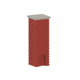 Brick-Wall-Metal-Fence-8.png Model Railway Brick Wall with Metal Railings