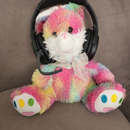 Bose QC35 Removable External Boom Mic Attachment 3D model