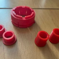 40JAmZ3eYkc.jpg STL file E34 Transmission shift arm bushings・3D printable design to download