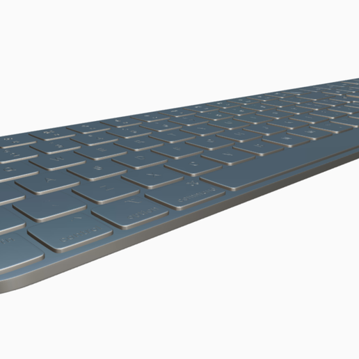 🍎 Apple Magic Keyboard + Touch ID + Numeric Keypad・ STL