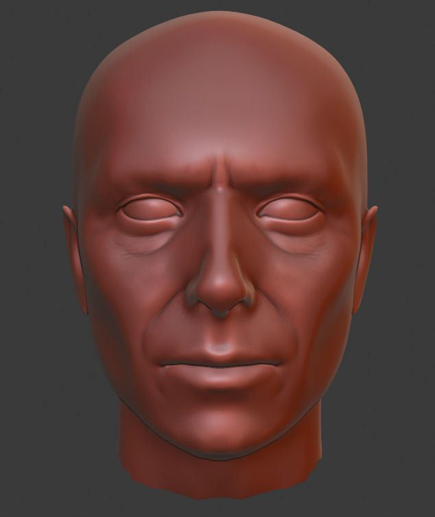 Download free STL file human face male older • Design to 3D print ・ Cults