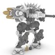 KampfHund-Working-76.jpg Project KampfHund Light Main Battle Titan (28mm/1-56th Scale)