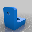 Reverse_bowden_PTFE_connector_bracket_v1.png Flying Orbiter extruder mount for Anycubic Kossel Linear