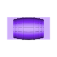 wagon foudre.stl 2-axle lightning car HOe, OO9, OOn3