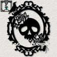 project_20231104_1916236-01.png Gothic skull wall art goth skull with rose wall decor