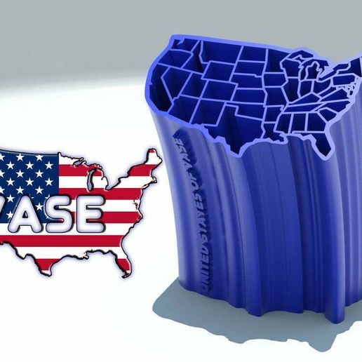 UNITED STATES of VASE - 3D model önizlemesi