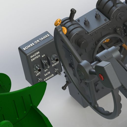 r25.jpg P38 lightning HD work complete cockpit