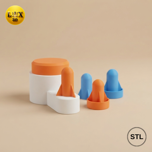 Air-Powered Rocket Launcher Toy with Internal Spring