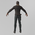 Renders0011.png Rick Grimes The Walking Dead Textured Rigged