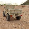 ahead-RC-M939-4x4-sideboard-flatbed-313-324-3.jpg Crawler M939 4x4 Sideboard Flatbed 313mm 324mm- 1/10 RC body attachment