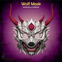 1.jpg Mask Wolf Cosplay - STL File