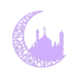 7cm edited moon.stl Lua do Ramadão