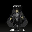 ScreenShot201.jpg Star Wars .stl PALPATINE THRONE .3D action figure .OBJ Kenner style.