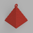 4.png Christmas ball triangle X75