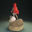 Red7.jpg Little Red Riding Hood 3d Print Model