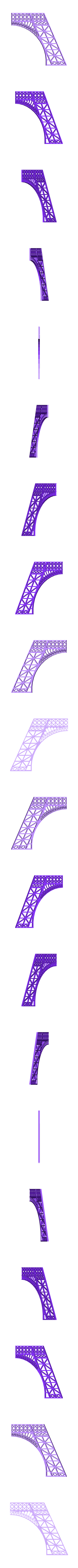 Eiffel_twr_B.stl Eiffel Tower HD