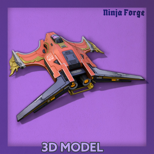 3D file Lunar Omen 🔫 ・3D printable model to download・Cults