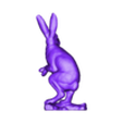 rabbit.stl rabbit - realistic rabbit - decorative rabbit