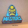 masters-universe-skeletor-cartel-letrero-rotulo-heman.jpg Masters of The Universe with Skeletor Poster, Sign, Signboard, Logo, Movie, 3D Printing, Skull, He-man