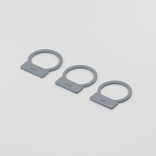 BottleTags — JLF-21 · STL + STEP