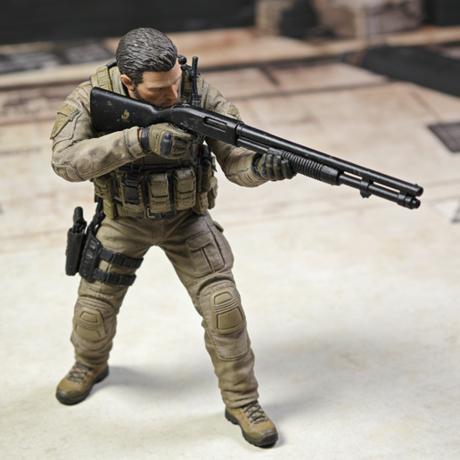 mzz-307 - US Mossberg M590 Shotgun - 1 - Model