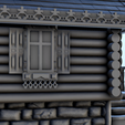 52.png Slavic log house with two access doors and canopies (19) - Warhammer Age of Sigmar Alkemy Lord of the Rings War of the Rose Warcrow Saga