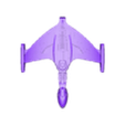 Romulan-DelanKelahri-RC0.stl Romulan Delan Kelahri Warbird