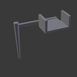 Stopper01.jpg STL file MOTU Eternia Monorail Clip・3D printing design to download